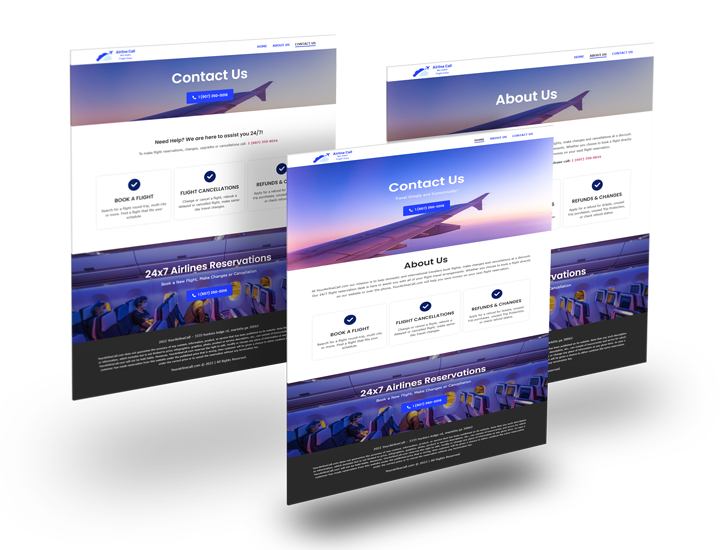 Airline-call-website